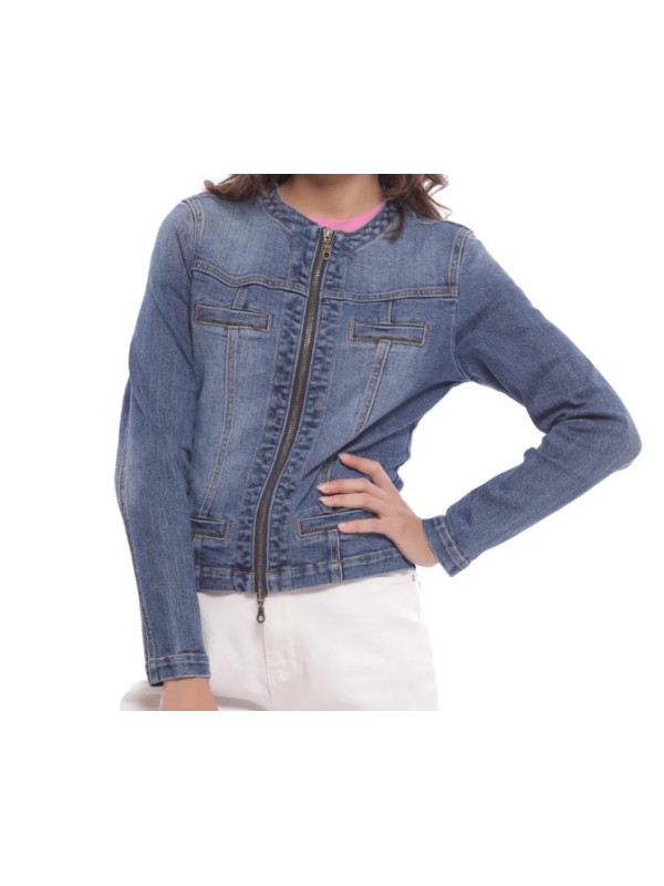 Chaqueta vaquera cremallera