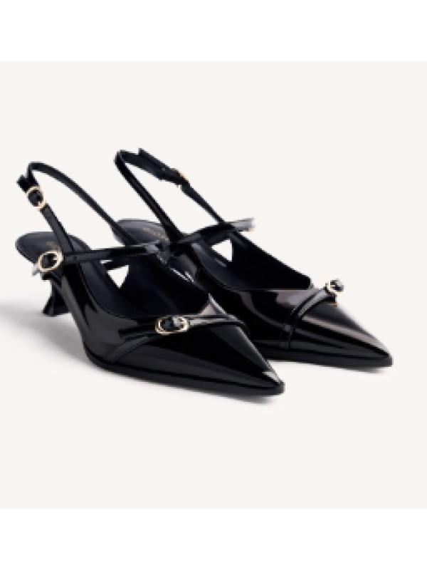 ZAPATOS TACÓN EFECTO CHAROL SABIN