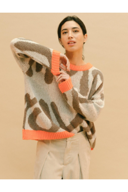 Jersey de cuello redondo