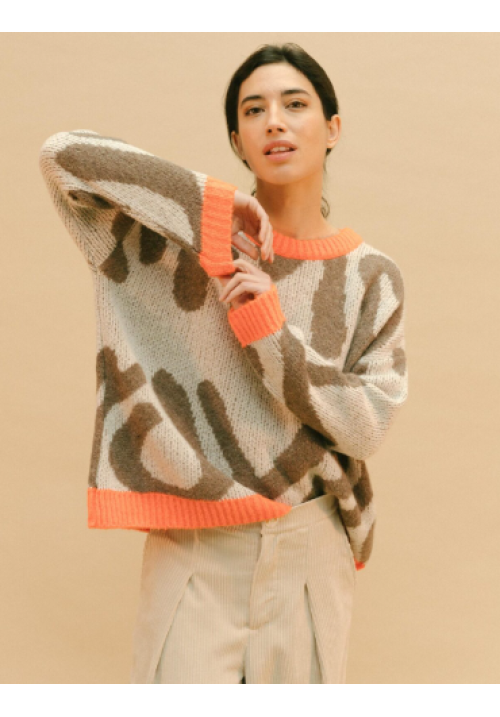 Jersey de cuello redondo