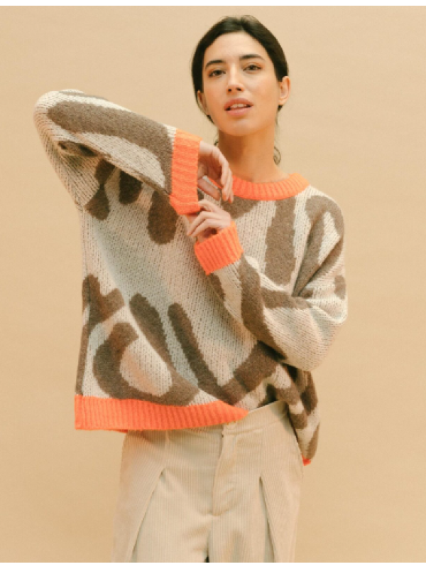 Jersey de cuello redondo