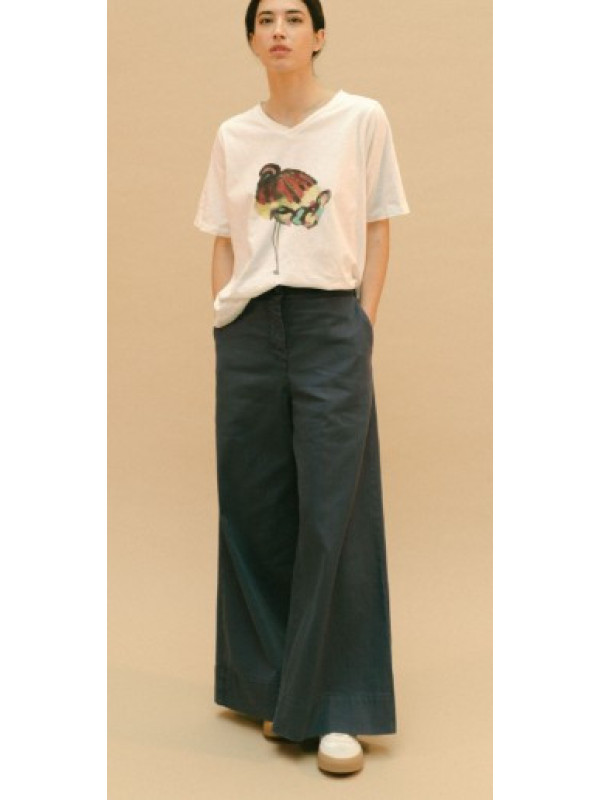 Camiseta Blanca Estampada