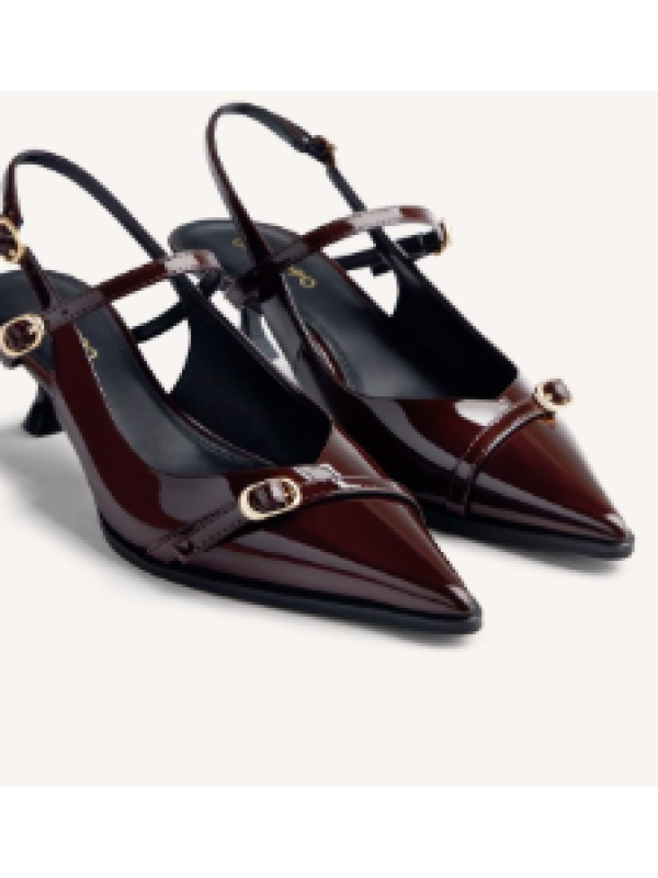 ZAPATOS TACÓN  EFECTO CHAROL SABIN