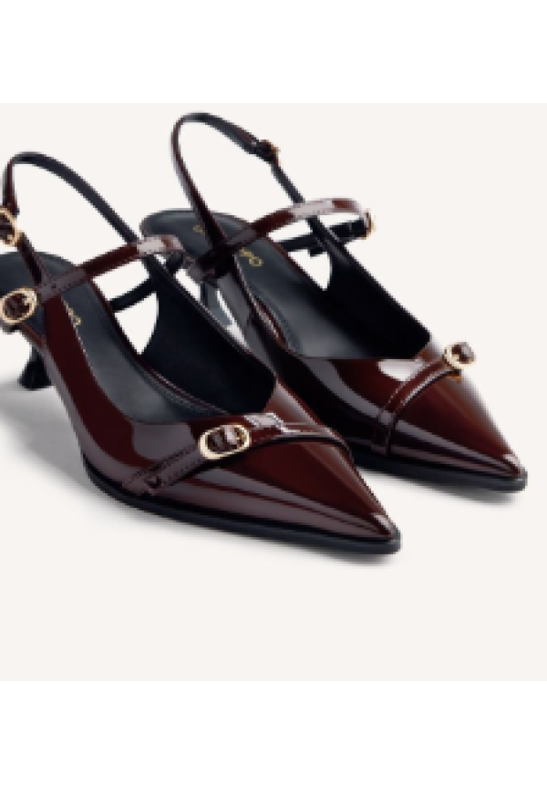 ZAPATOS TACÓN  EFECTO CHAROL SABIN