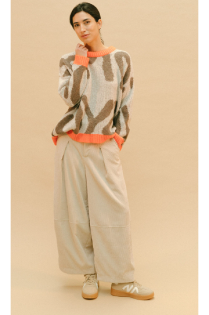 Jersey de cuello redondo