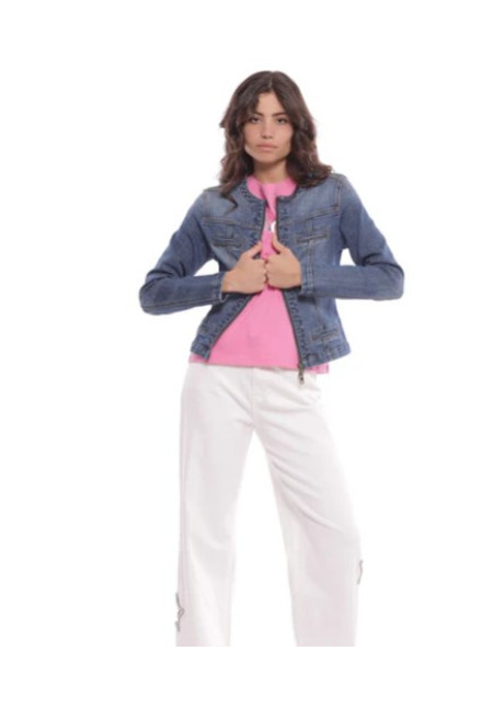 Chaqueta vaquera cremallera