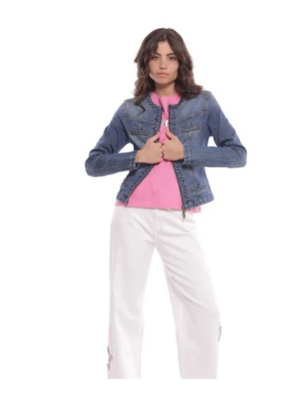 Chaqueta vaquera cremallera